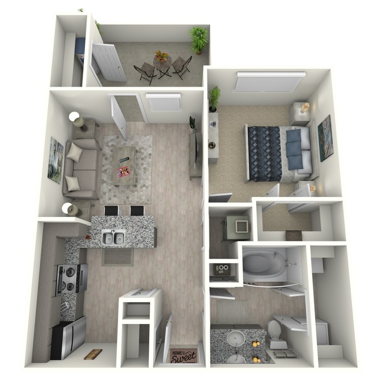 Floor plan image of A1