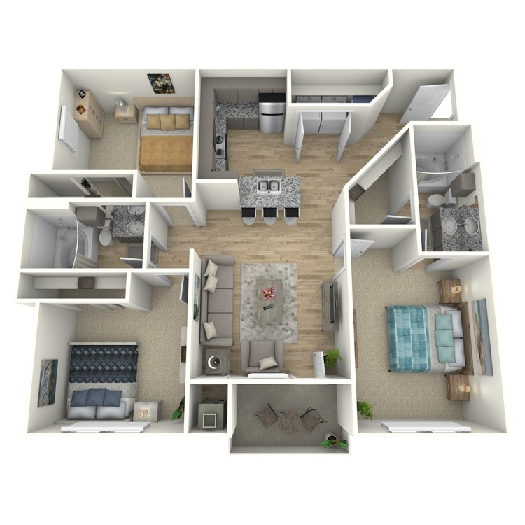 Floor plan image of C1