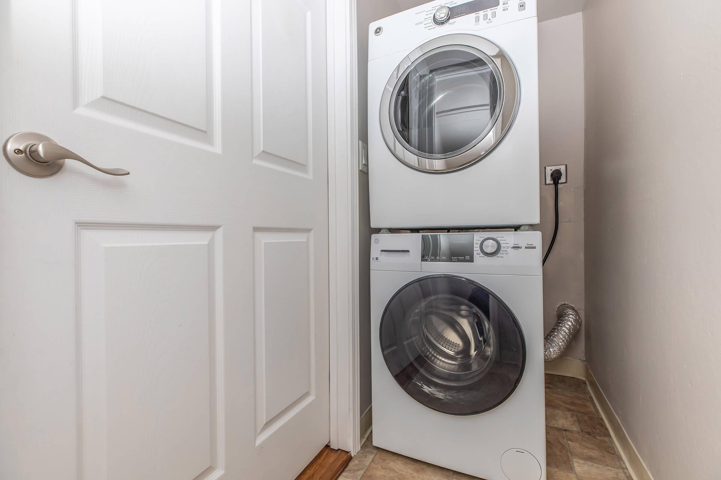 Laundry room at Park Lafayette in Lafayette CA