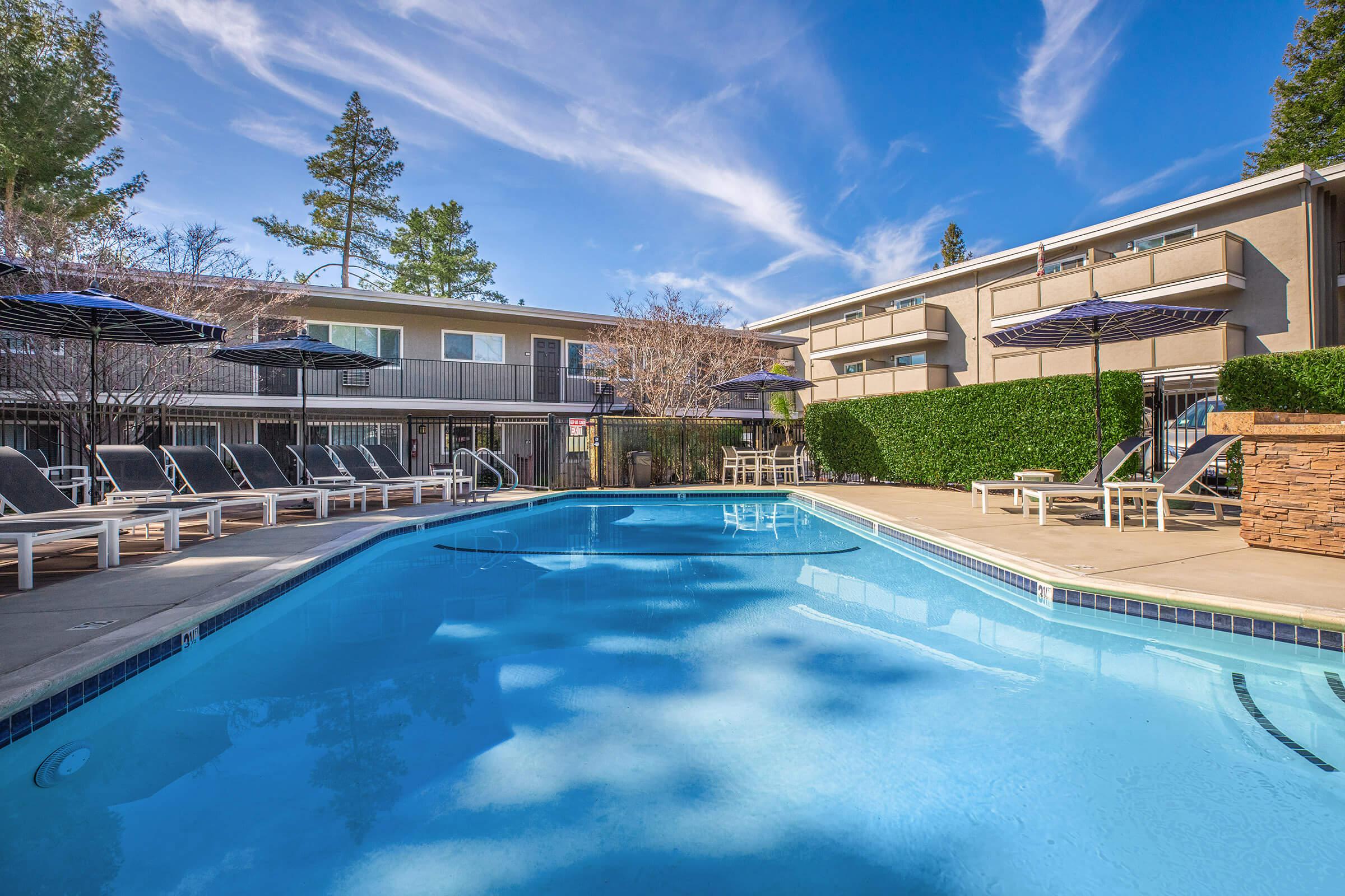 Pool at Park Lafayette in Lafayette CA