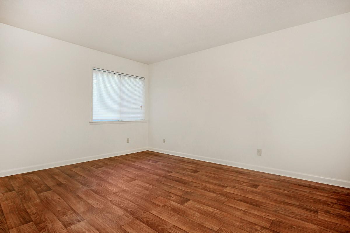 a room with a wood floor