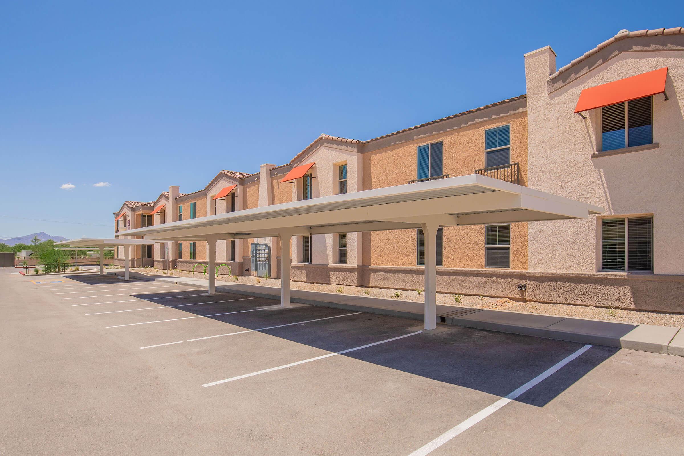 a large brick building