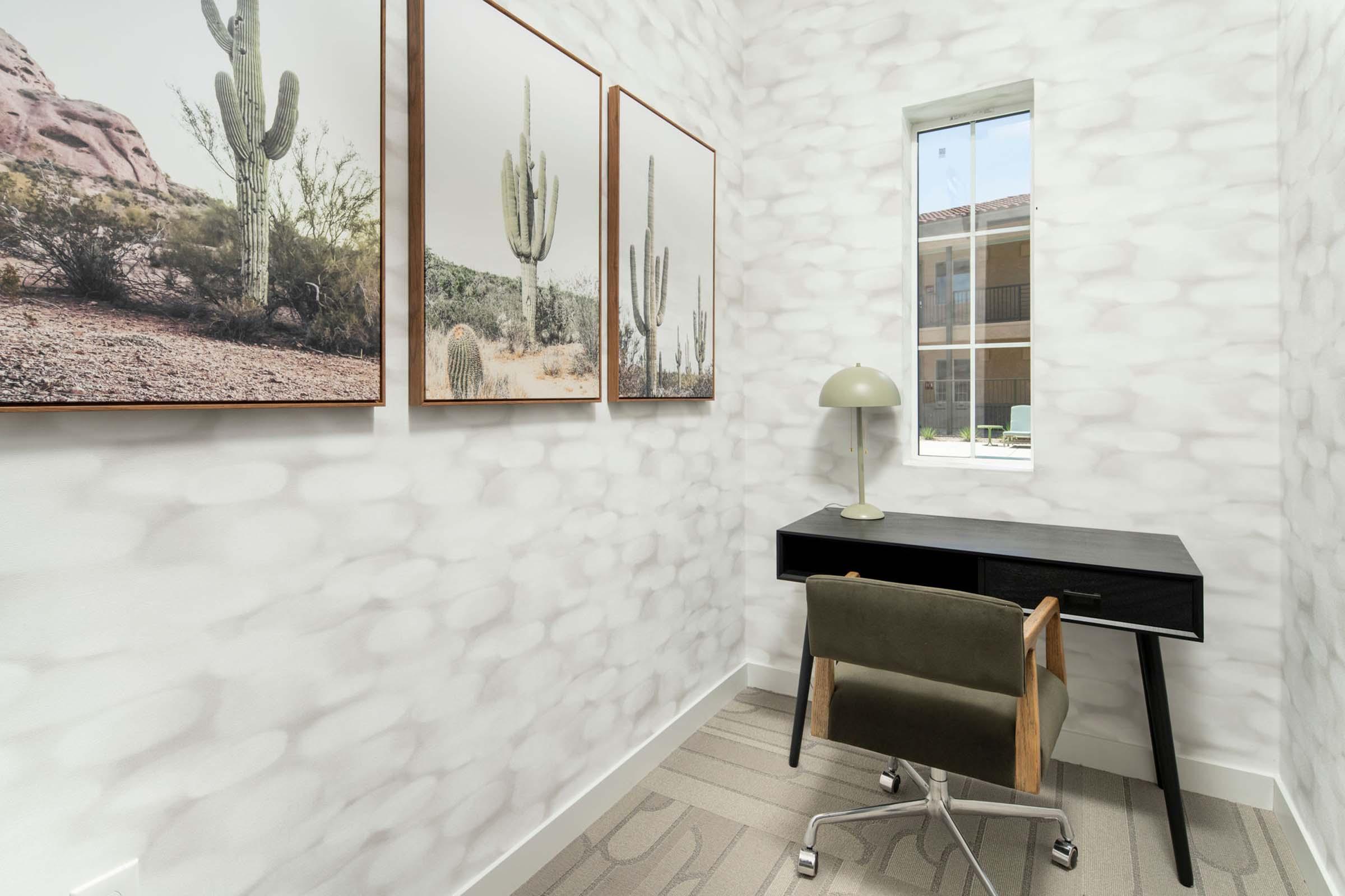 a stone bench sitting next to a window