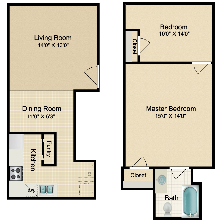 Floor plan image of Catania - F