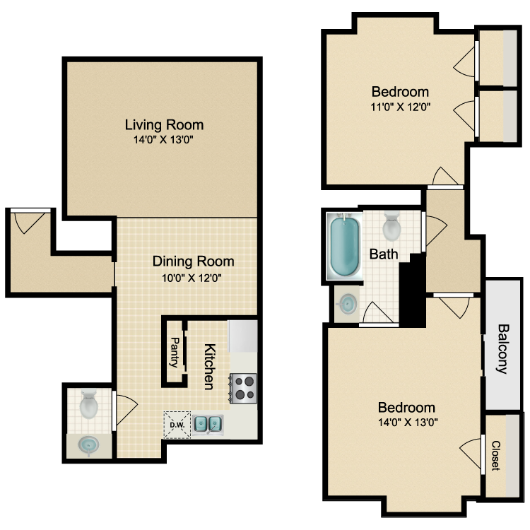Floor plan image of Madrid - G