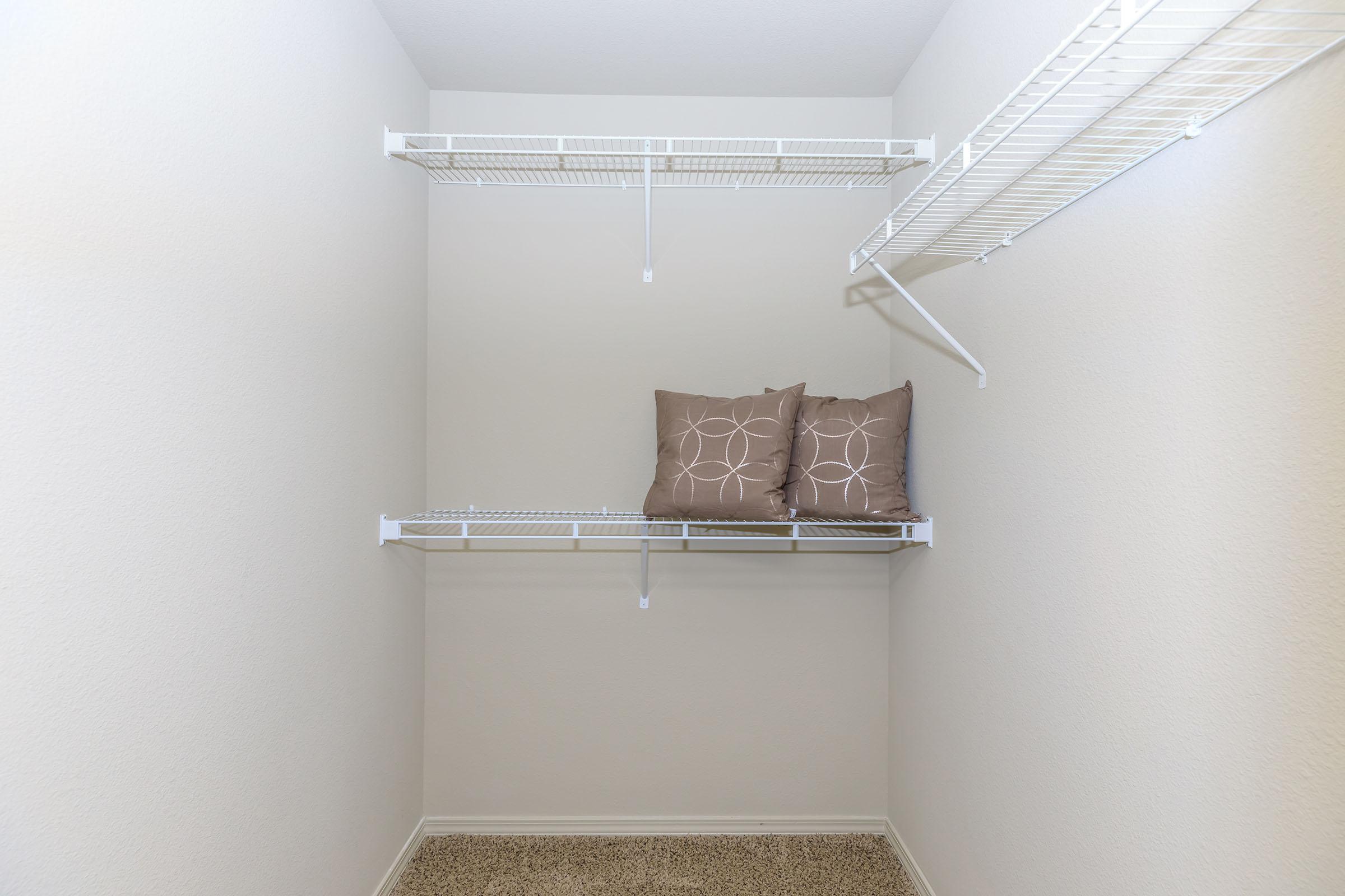 a close up of a shower in a small room