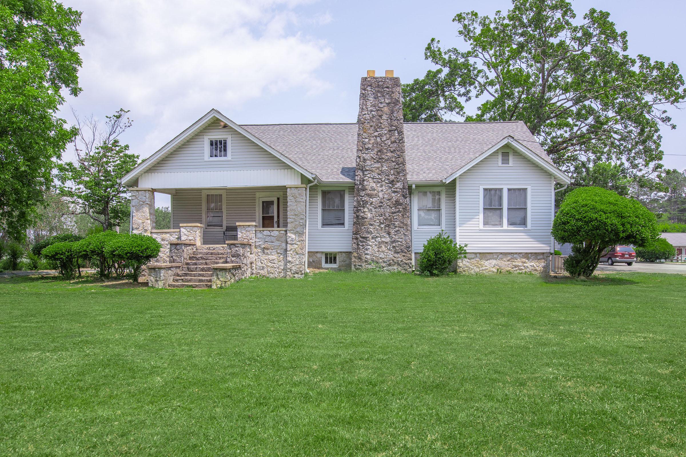 a large lawn in front of a house