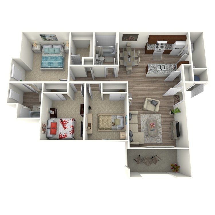 Floor plan image of D