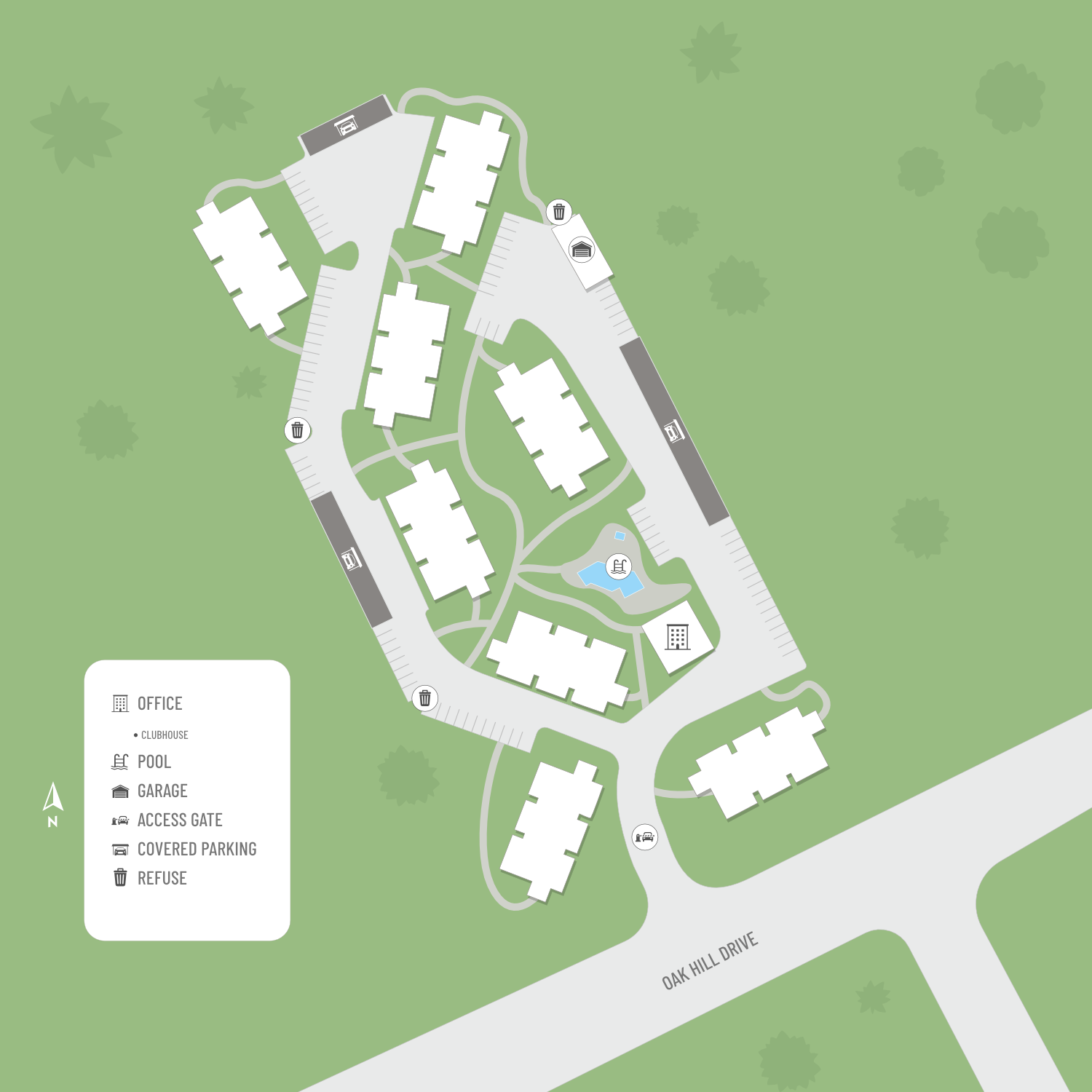 We make every effort to make our website accessible to anybody, especially those with disabilities. If you have question in terms of the relative location of an amenity or apartment home, please give us a call.