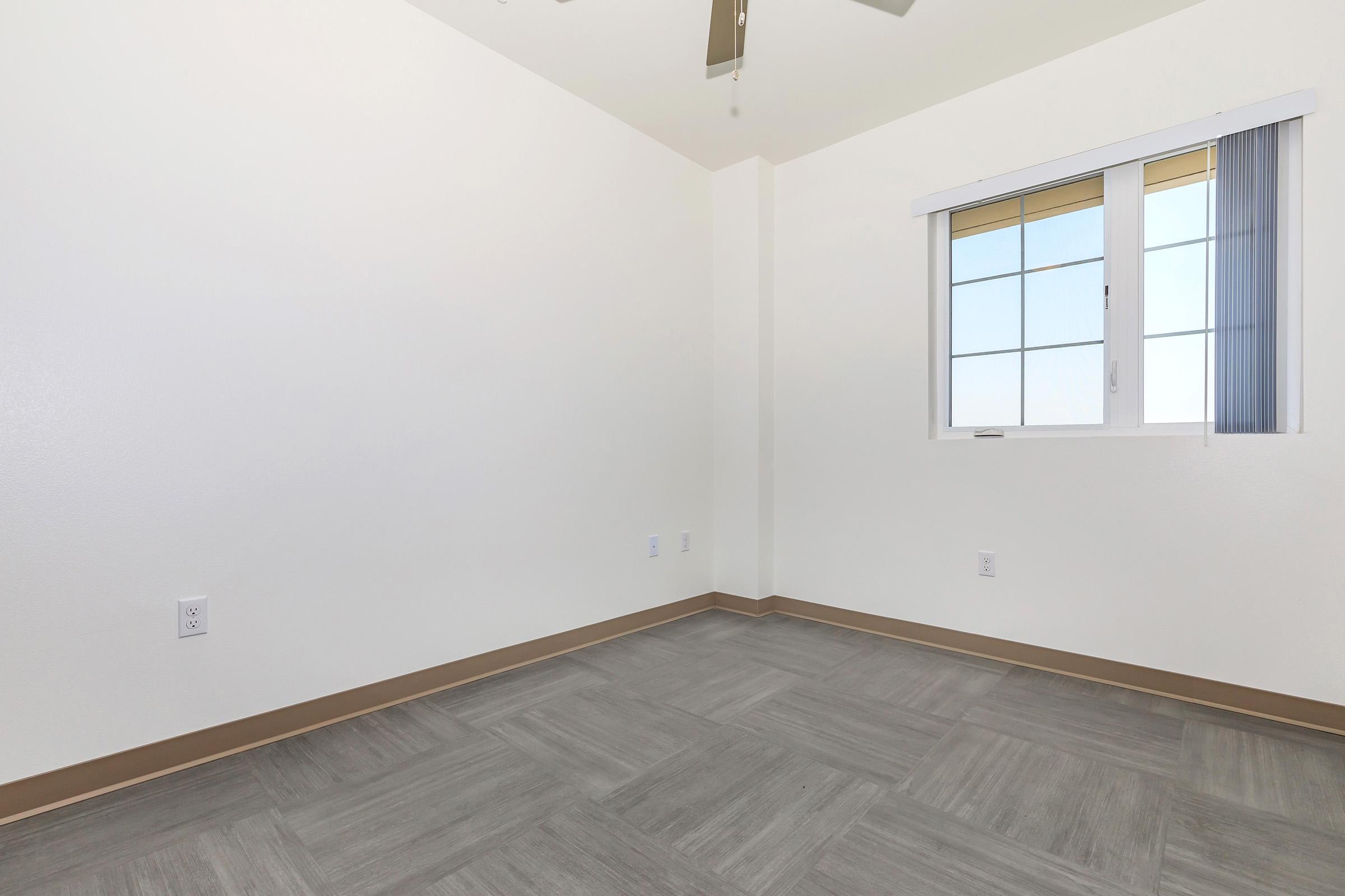 a room with a wooden floor