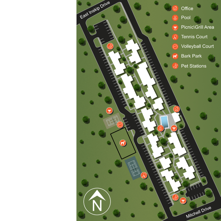 The Canyon Sitemap