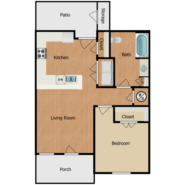 Floor plan image of 3C-1B1B