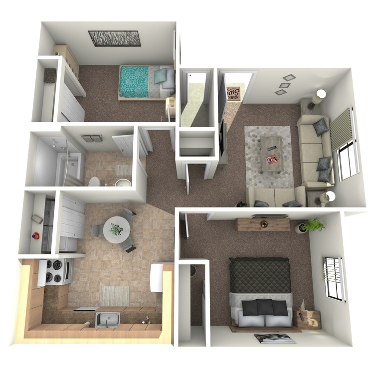 Floor plan image of Cactus Upgraded