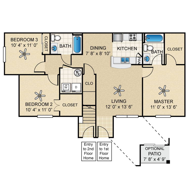 Floor plan image of Magnolia