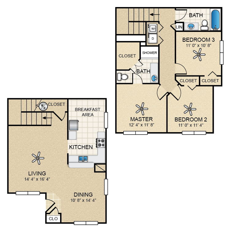 Floor plan image of Redwood