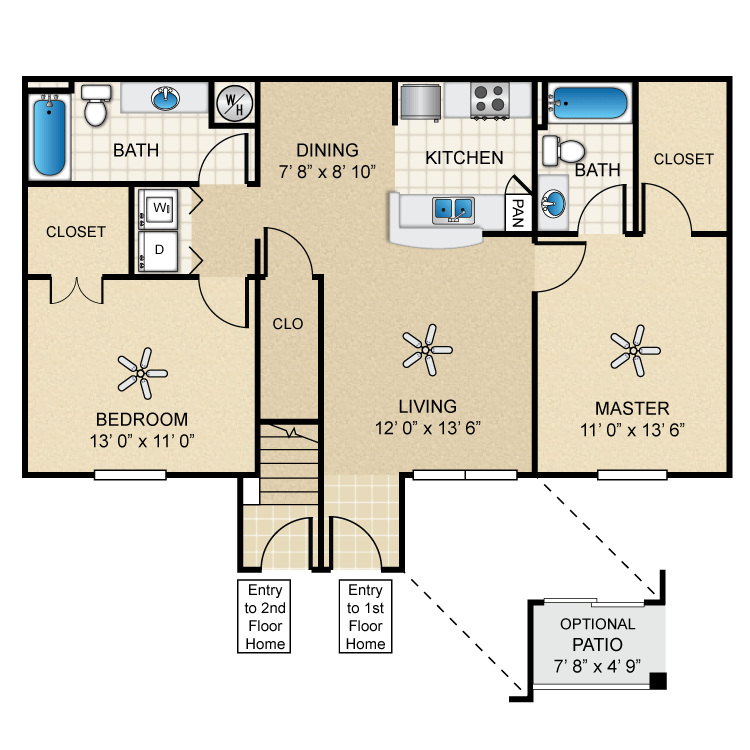 Floor plan image of Willow