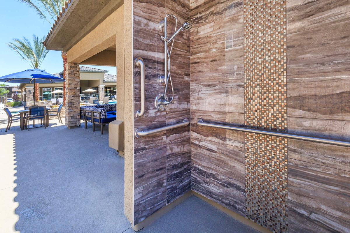 Outdoor Shower at Level 25 at Durango