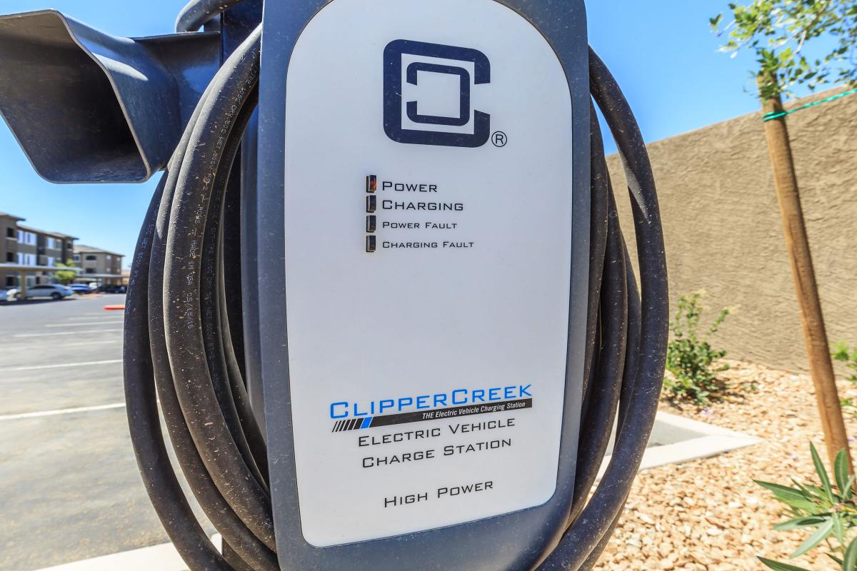 Electric Car Charging at Level 25 at Durango