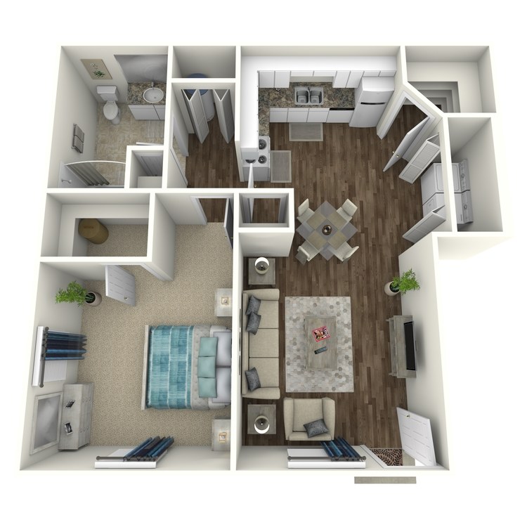 Floor plan image of Thumb Butte