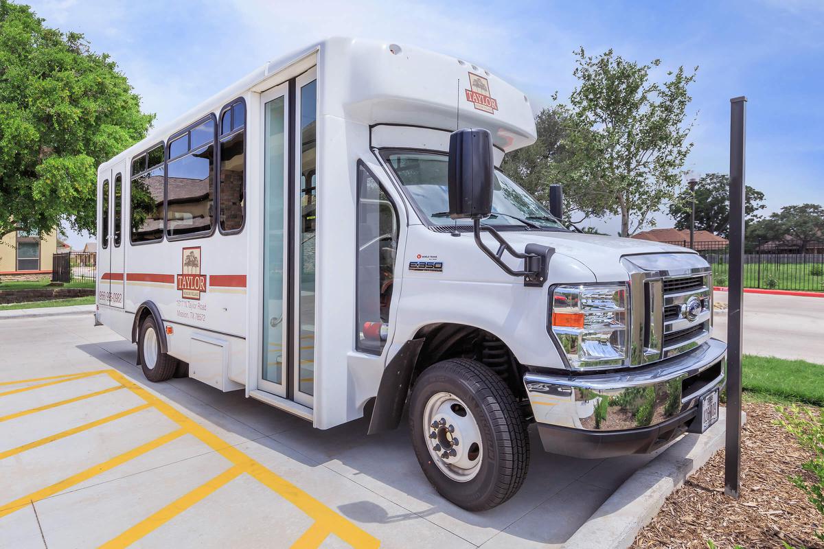 a bus parked on the side of a road