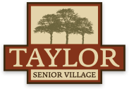 Taylor Senior Village ebrochure logo