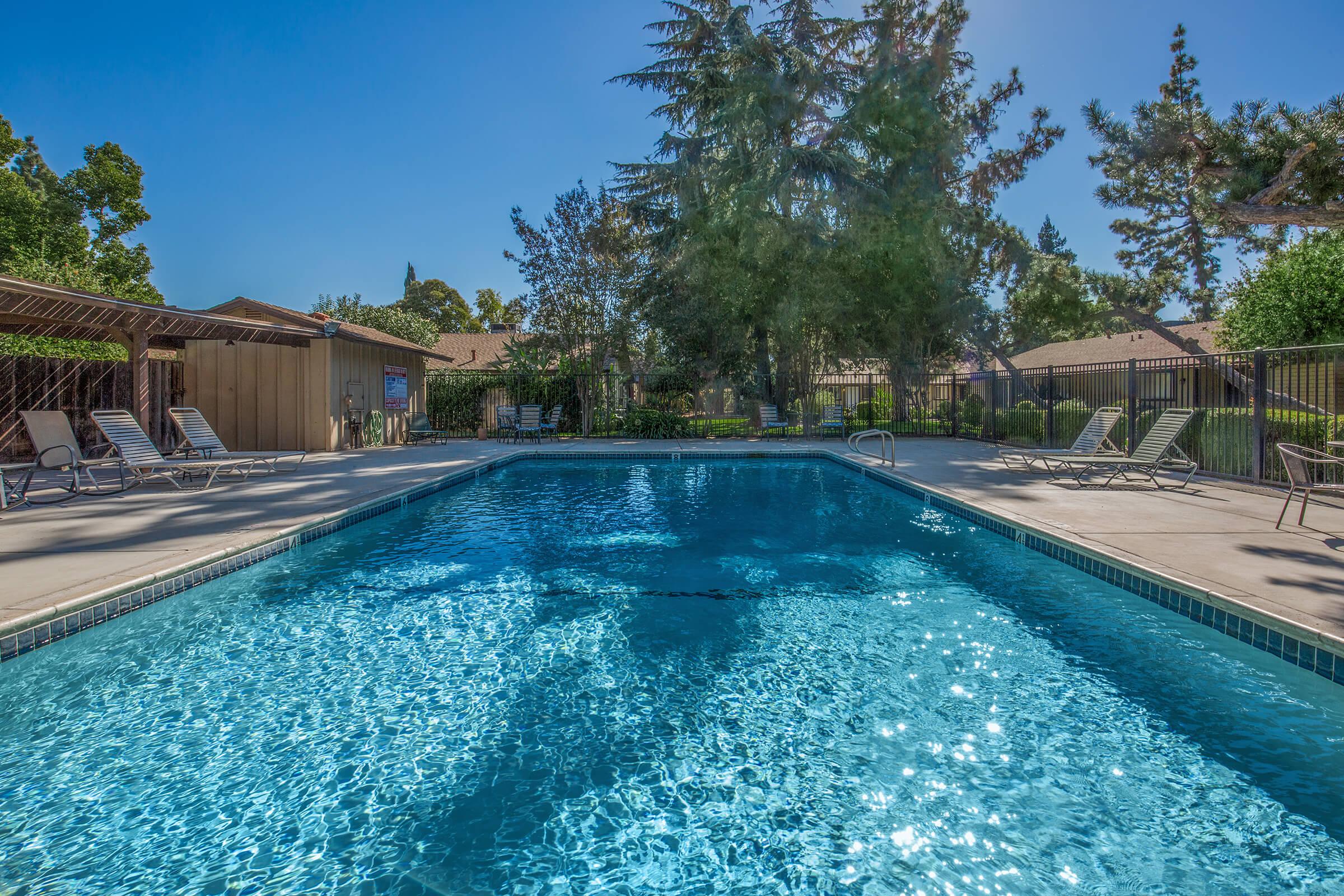 a large pool of water