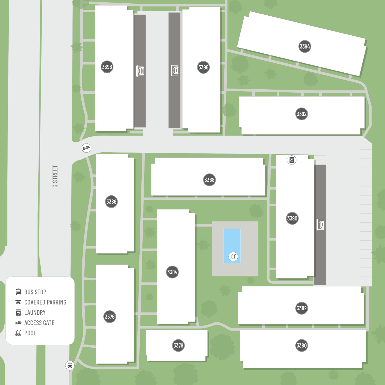 We make every effort to make our website accessible to anybody, especially those with disabilities. If you have question in terms of the relative location of an amenity or apartment home, please give us a call.