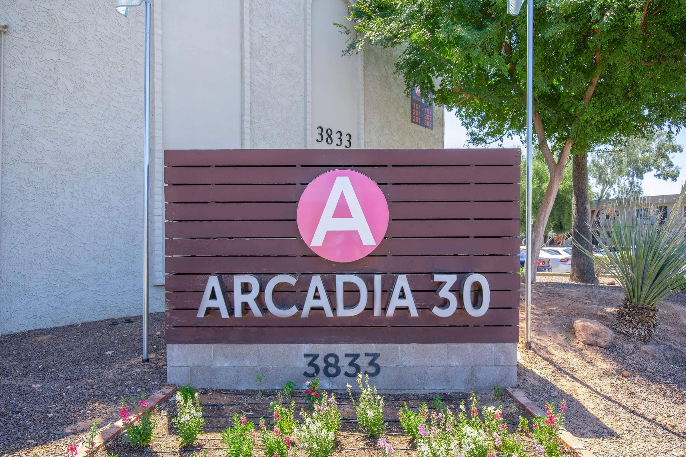 a sign on the side of a building