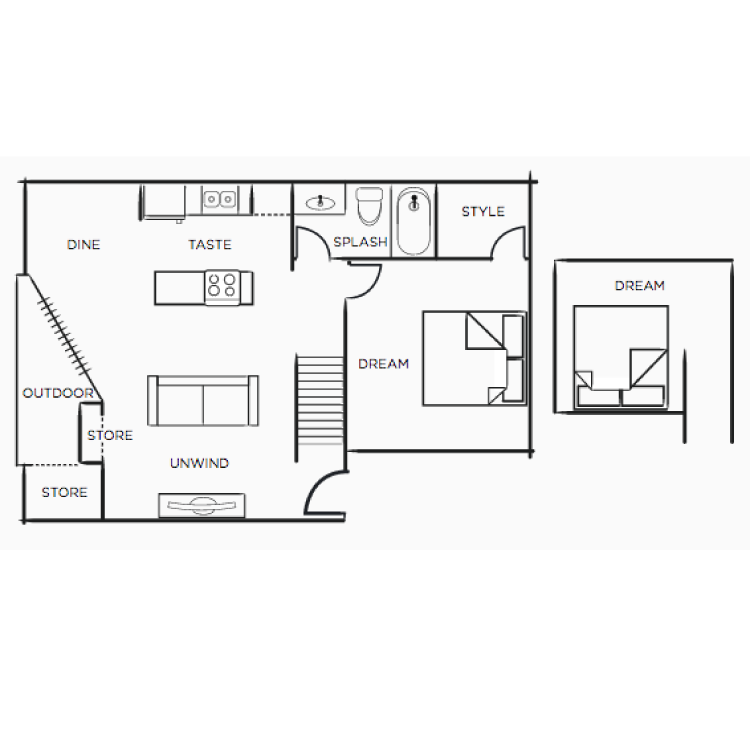 Floor plan image of B1