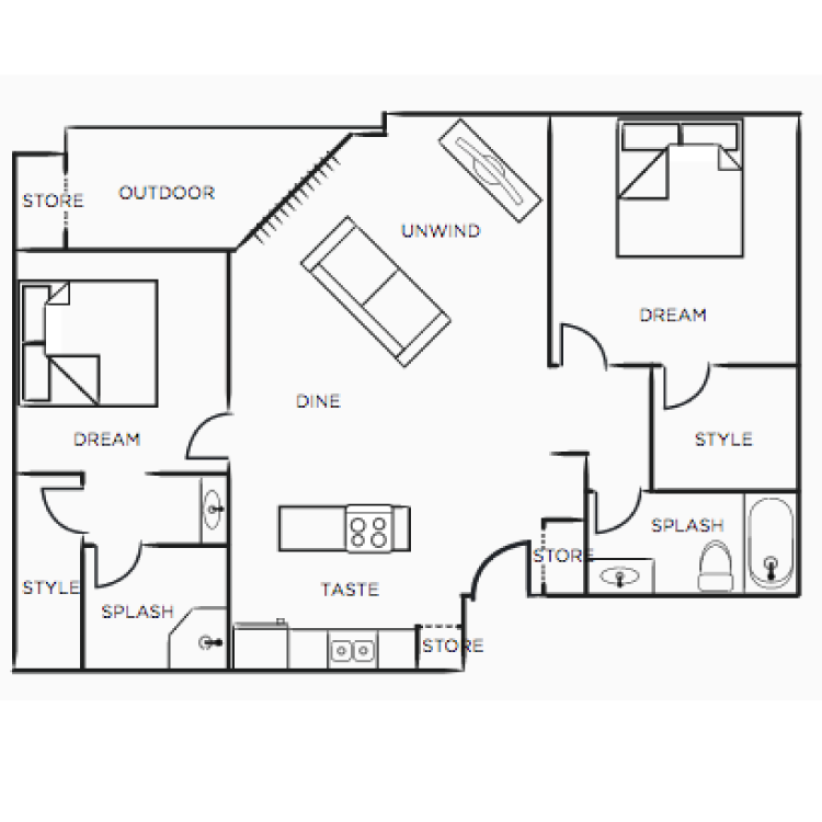 Floor plan image of B3