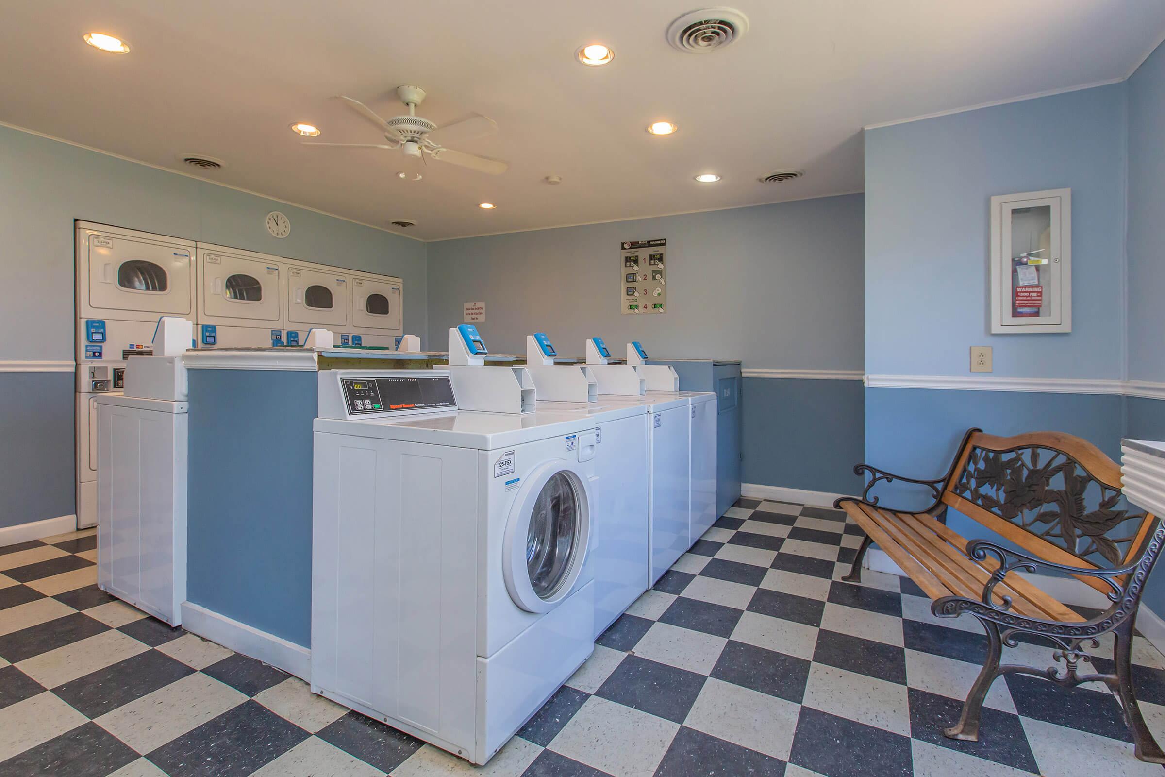 Time-saving laundry facility at Nottingham apartments