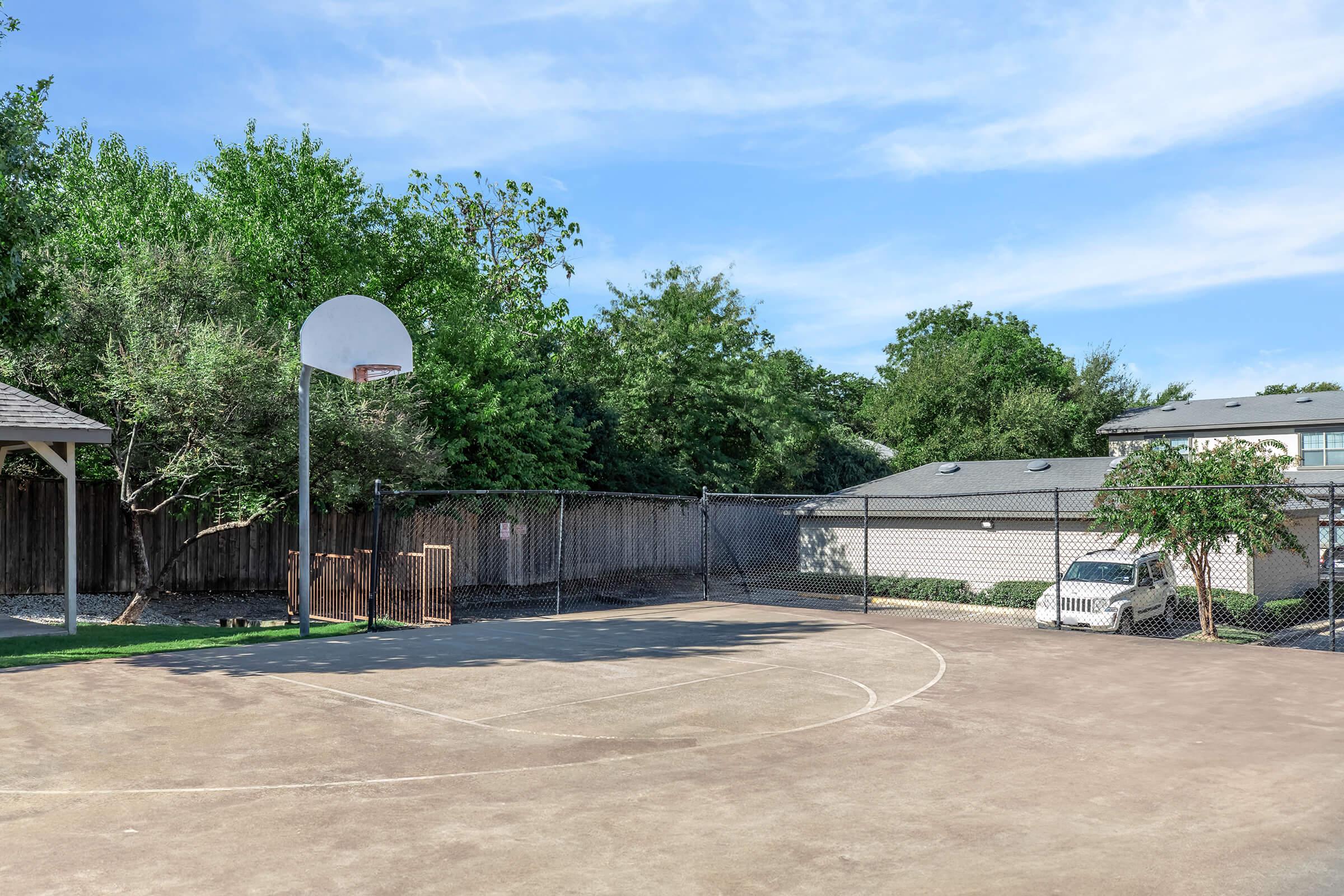 a house with trees in the background