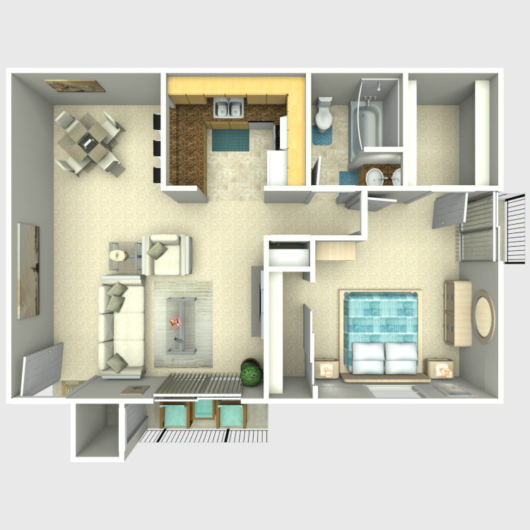 Floor plan image of Tule