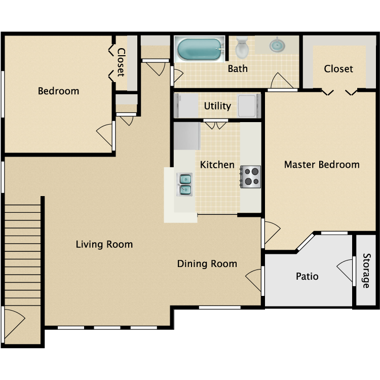 Floor plan image of St. Andrews