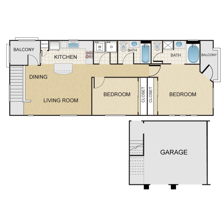 Floor plan image of Four Corners