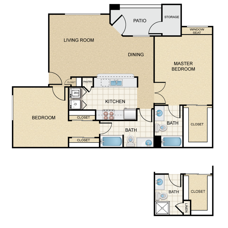 Floor plan image of Sierra