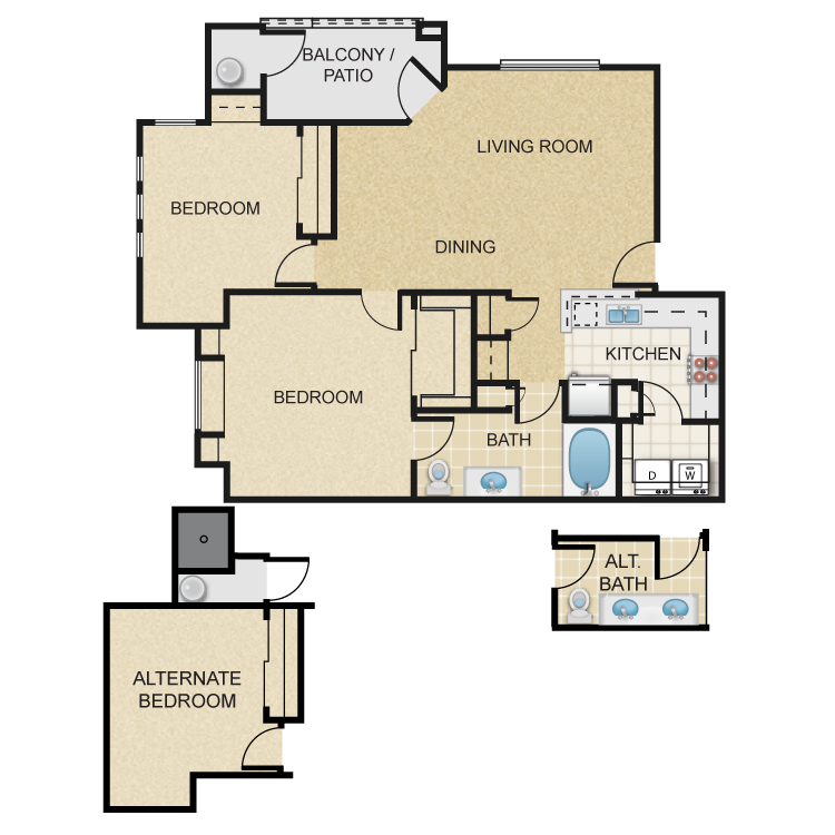 Floor plan image of Sonoran