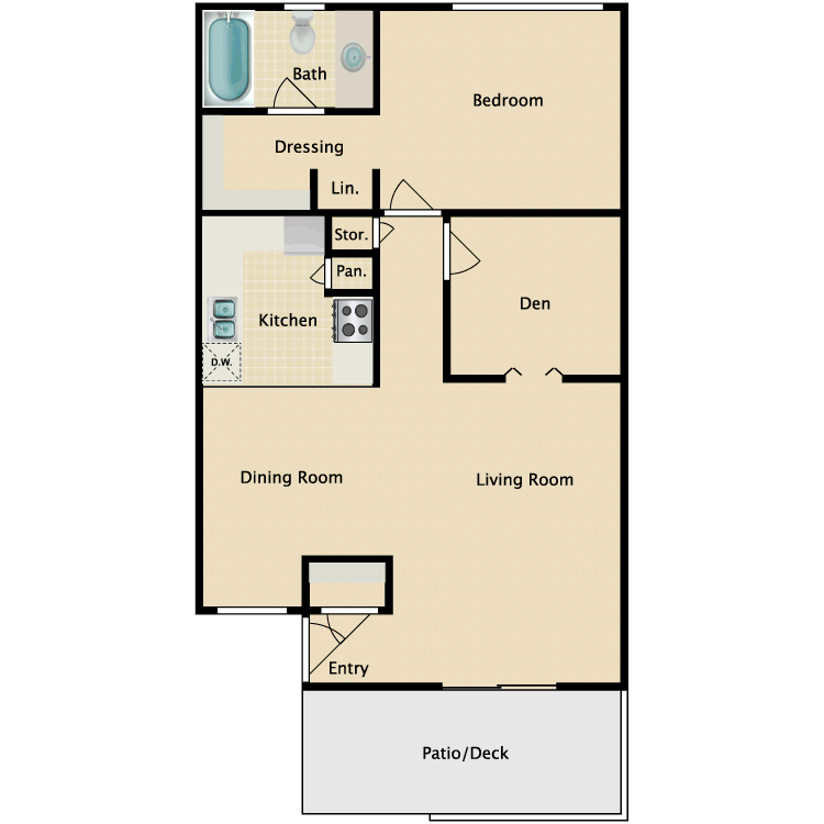 Floor plan image of Plan D