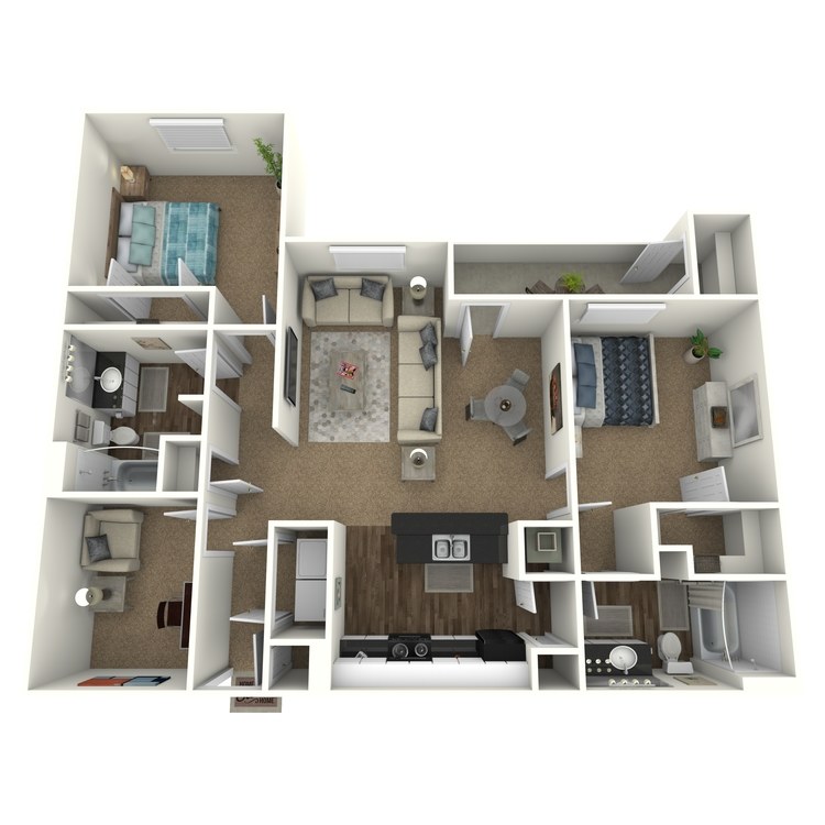 Floor plan image of The Boiler