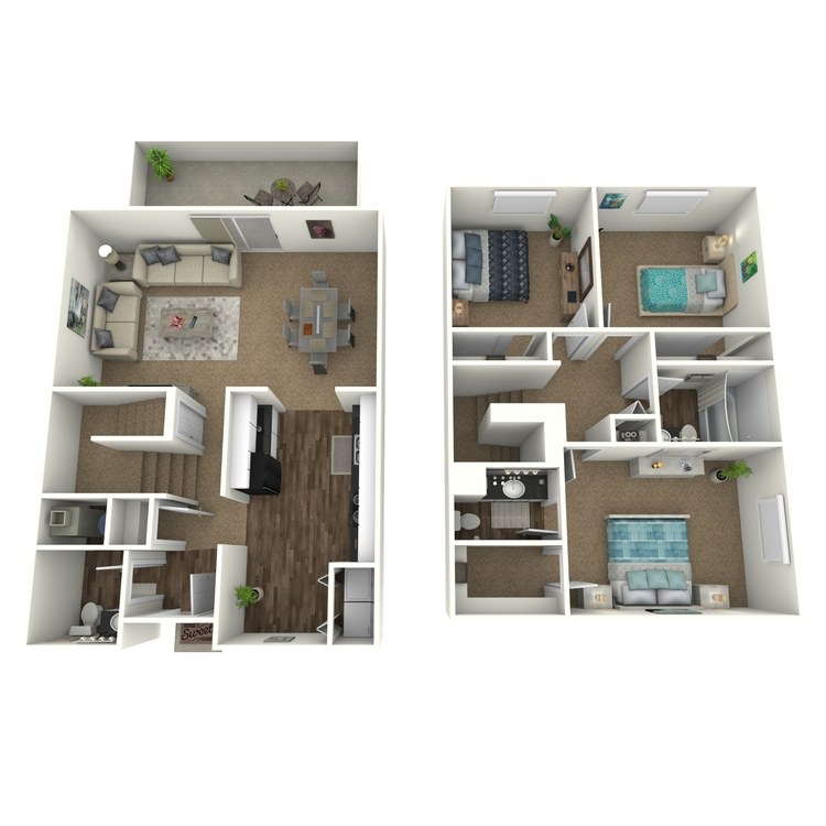 Floor plan image of The Rail