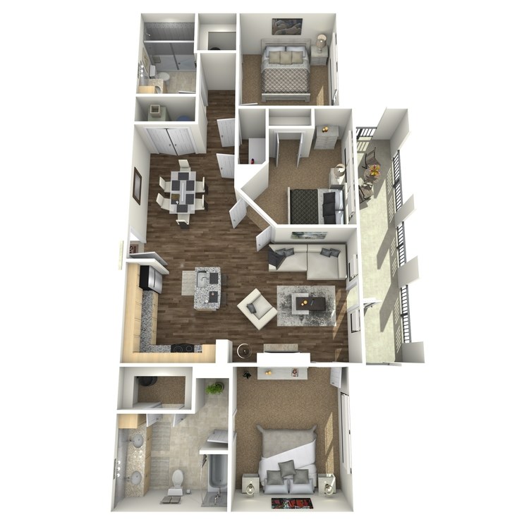 Floor plan image of Dorado