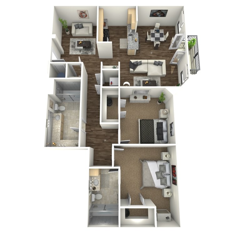 Floor plan image of Hydra