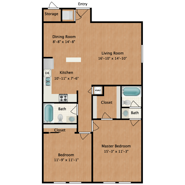 Floor plan image of Plan E