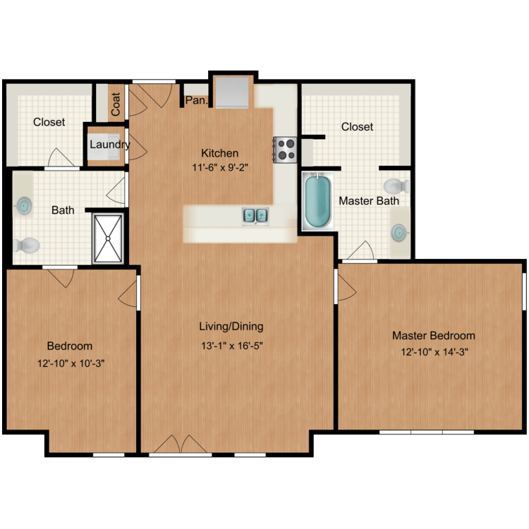 Floor plan image of Plan C