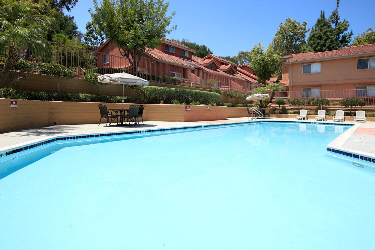 a large pool of water