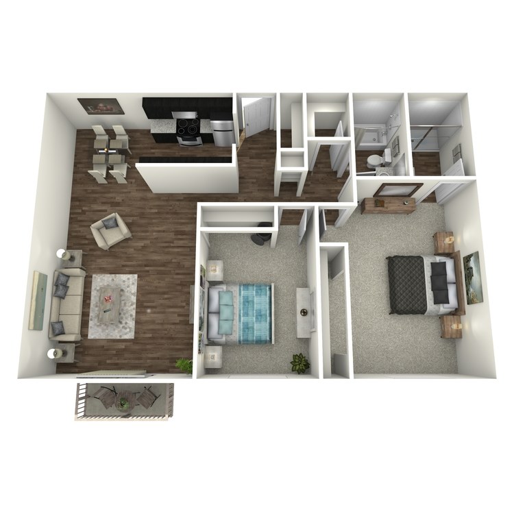 Floor plan image of B2