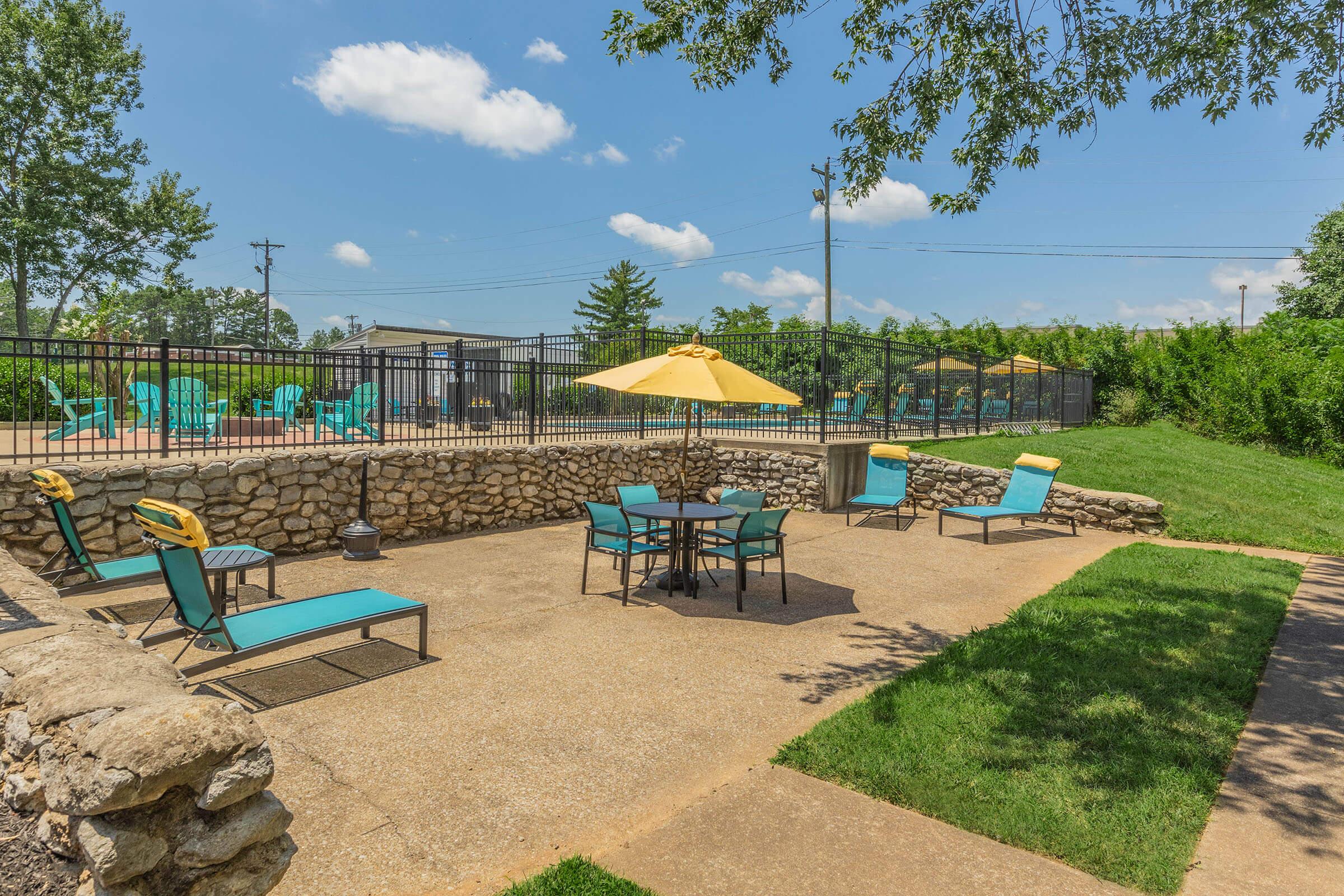 Common Area with Beautiful Landscaping