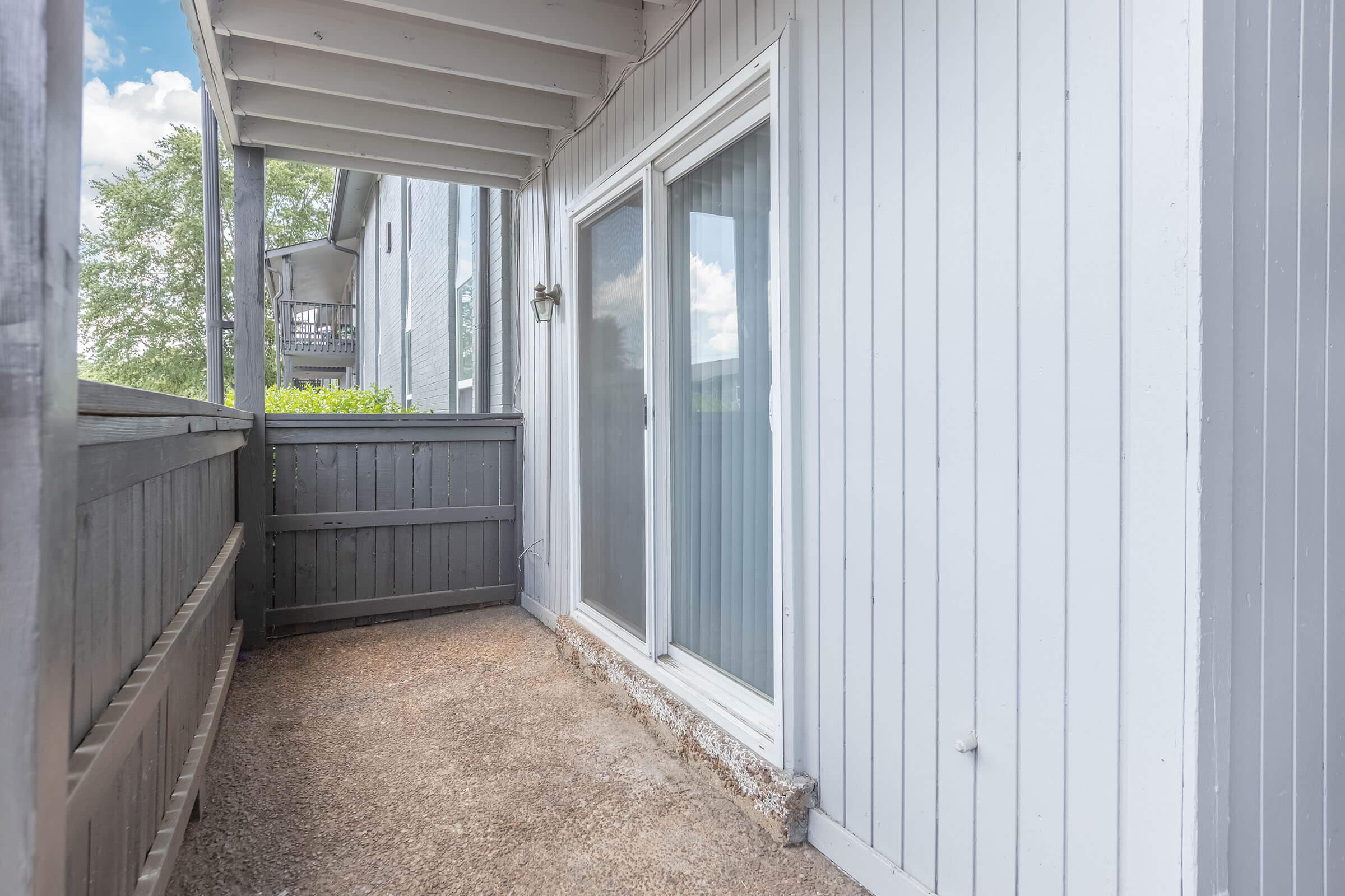 Balcony or Patio at Hunter Chase Apartments in Clarksville, TN