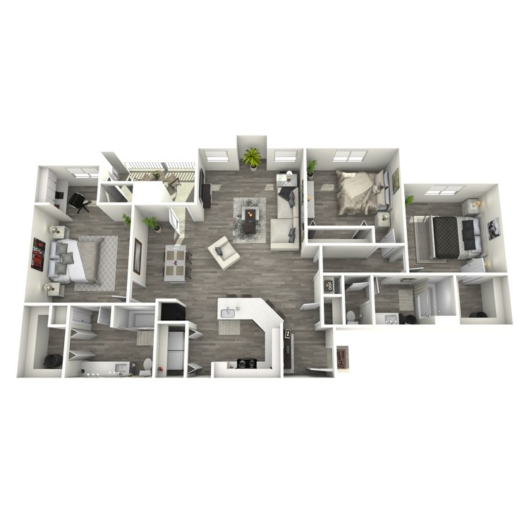 Floor plan image of The Iron Rock w/Office