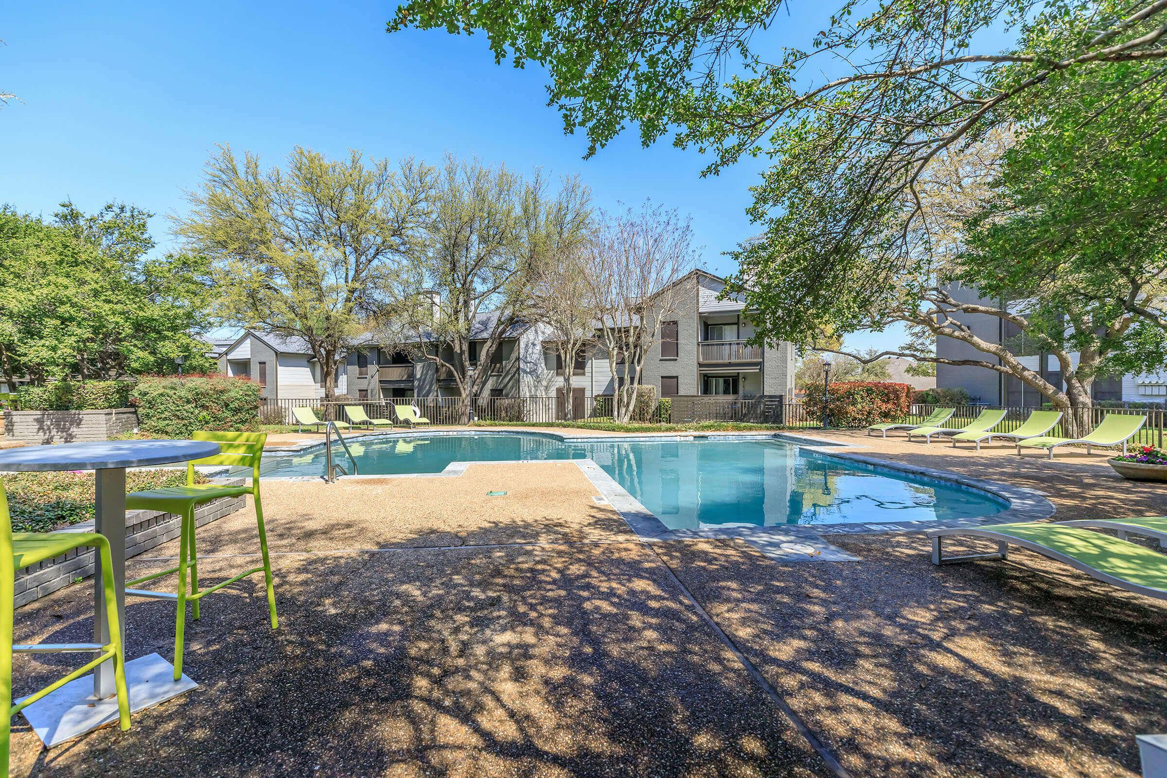 HOMES OVERLOOK THE GRANDIOSE POOL